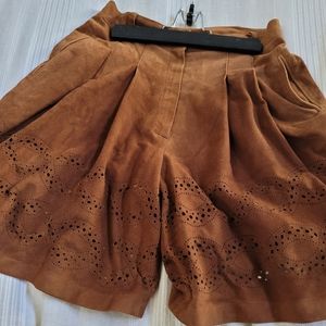 Vintage suede shorts